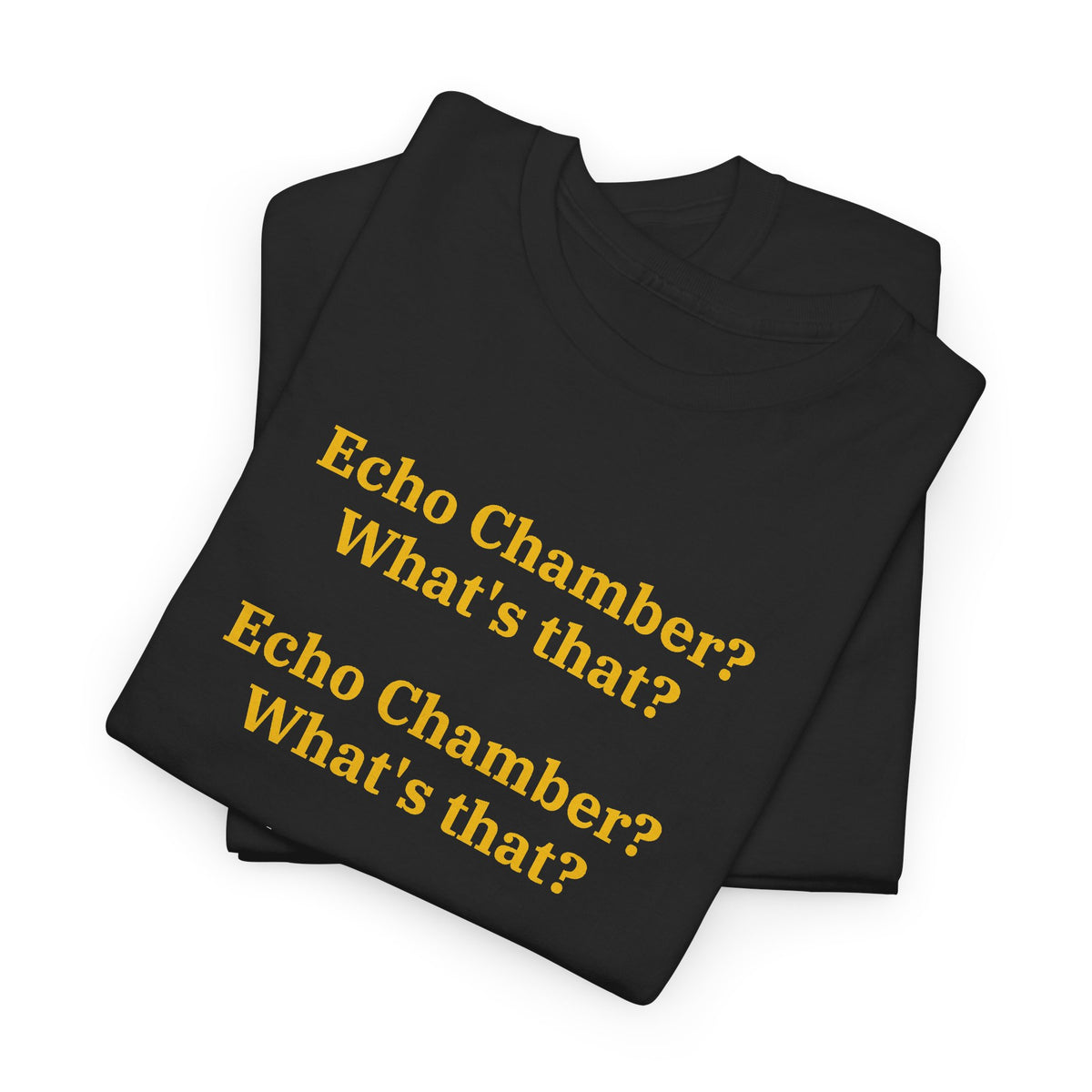 Echo Chamber? What's That? Graphic Tee