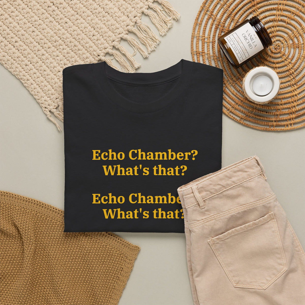 Echo Chamber? What's That? Graphic Tee